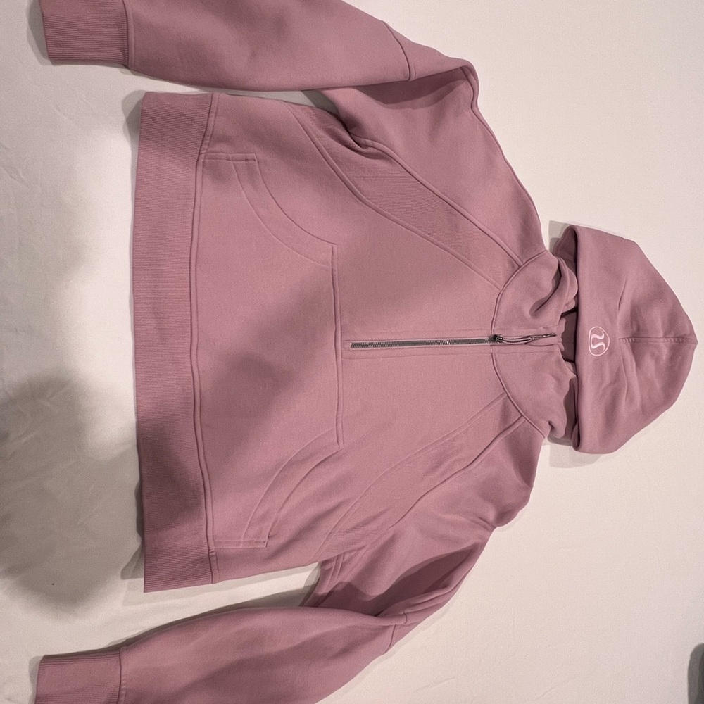 Lululemon Athletica Light Pink Scuba Oversized Hoodie
